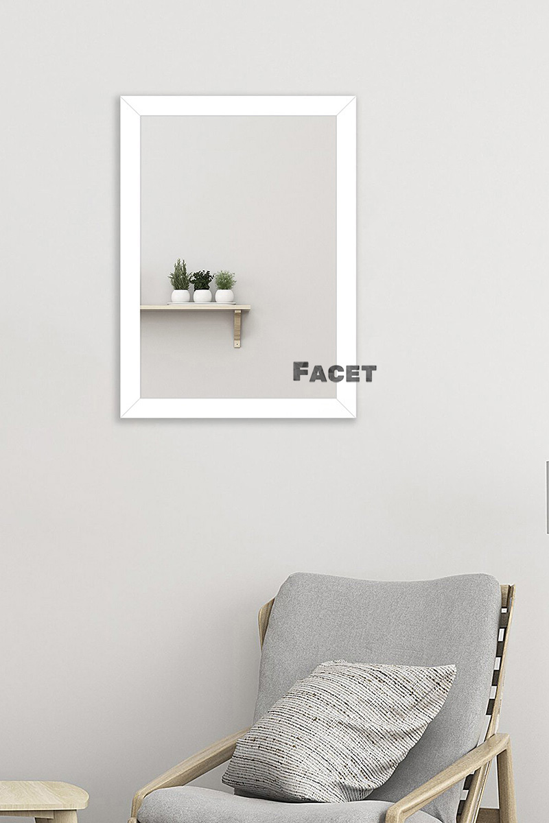 1801-№1.jpg Дзеркало Навісне 78х60 Facet 1801 - Зображення 1