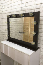 Гримерное зеркало "Голливуд" 78х60 см. — изображение 2